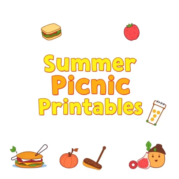 Summer Picnic Printables
