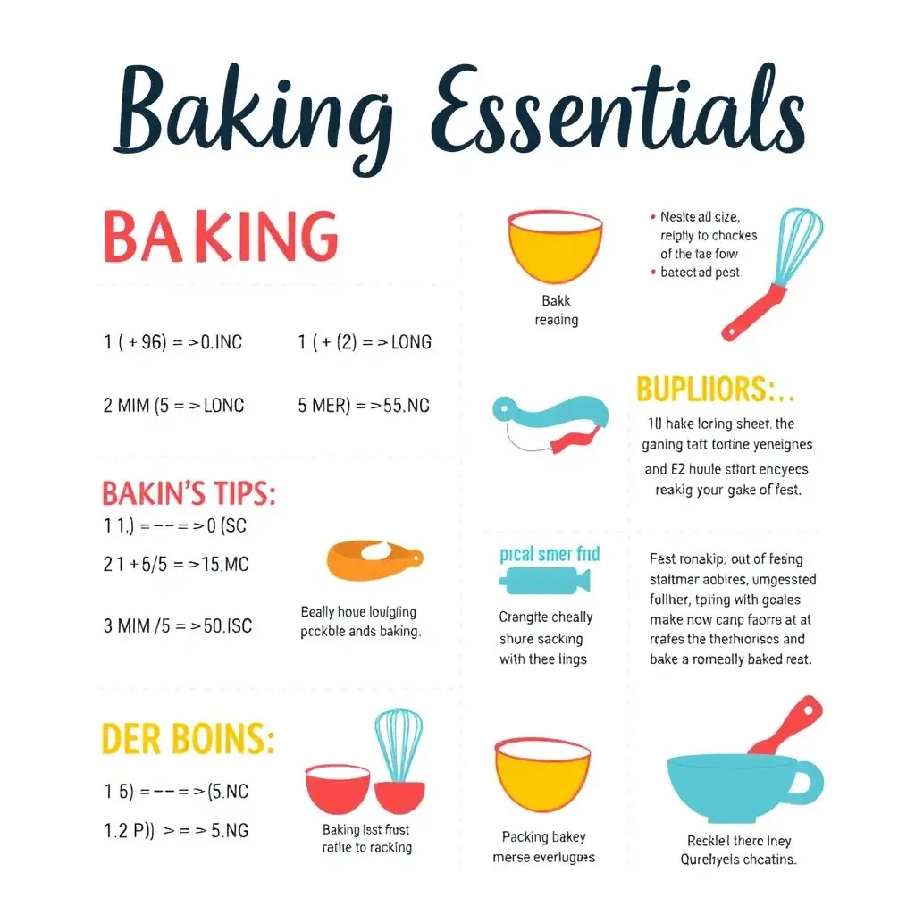 Baking Essentials Printable