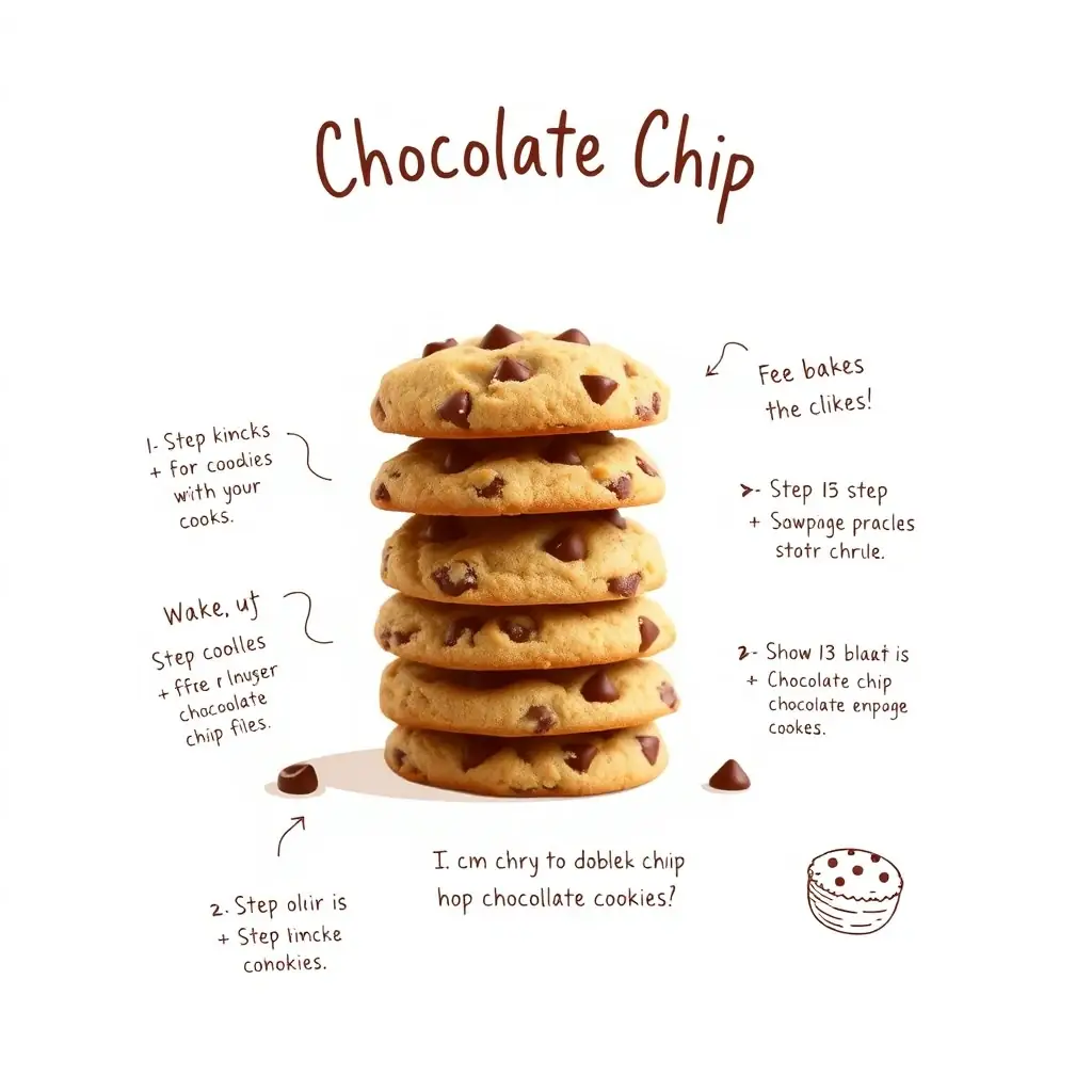 Chocolate Chip Cookies Infographic
